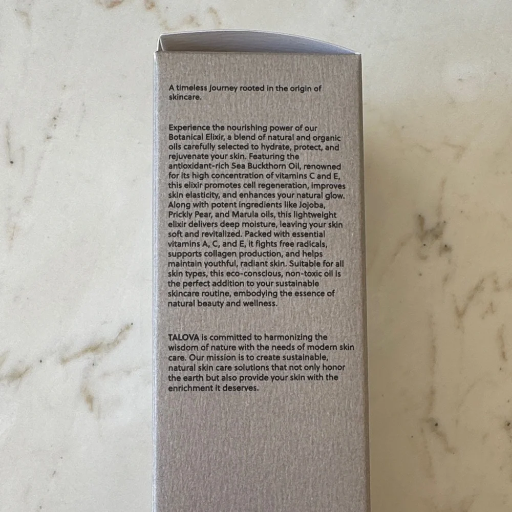 talova botanical elixir